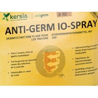 Dezinfekce na vemeno ANTI-GERM IO-SPRAY 1000 ml  Dezinfekční prostředek pro lusky, na bázi jódu k ro